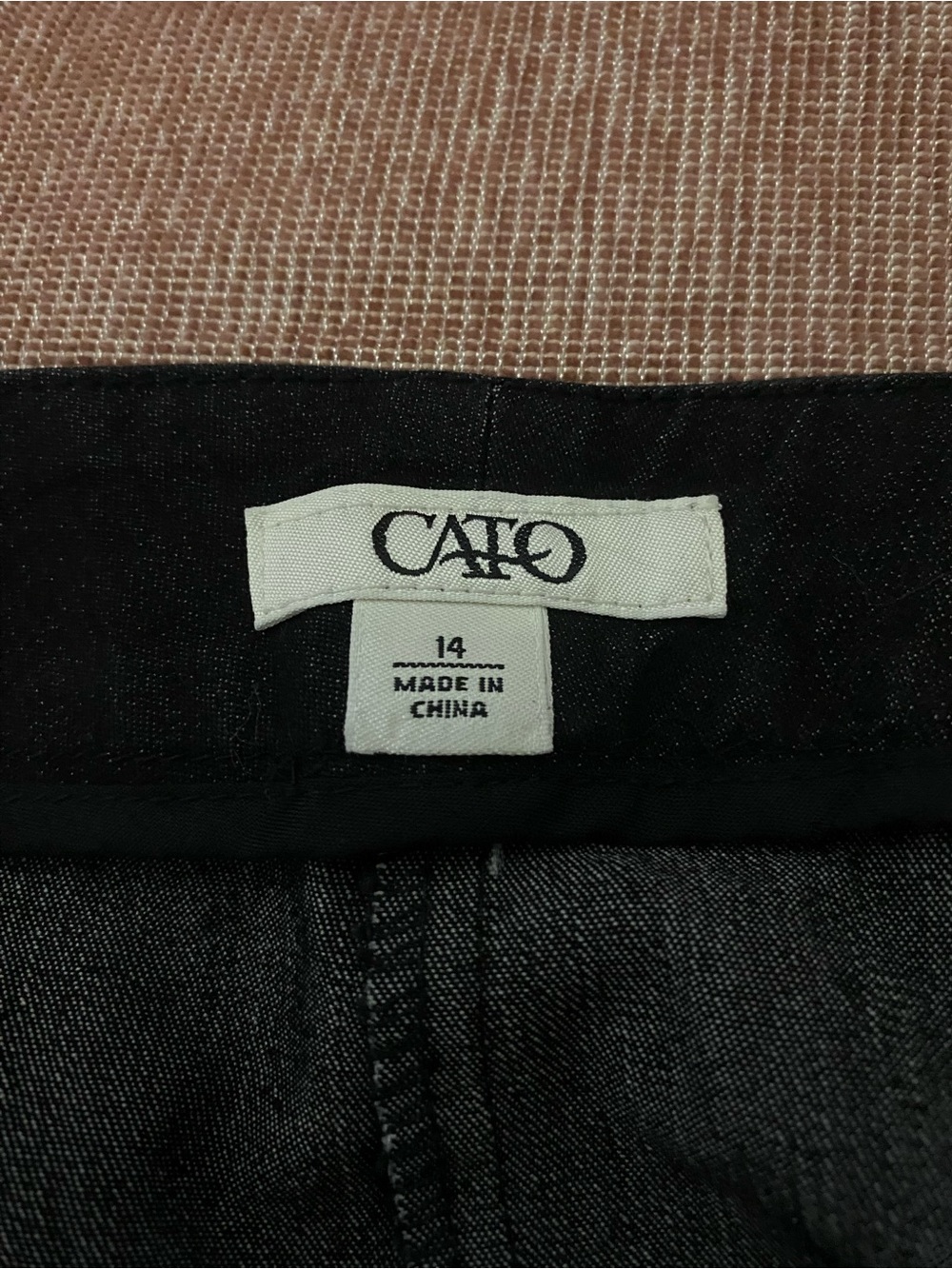 Cato’s Denim Dress Trousers Size 14 NWT - Picture 8 of 9